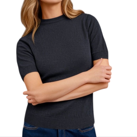 Peter Hahn Sweater Quiet Luxury SoftWomen Small Wool Capsule Parisian Old Money - Picture 1 of 10